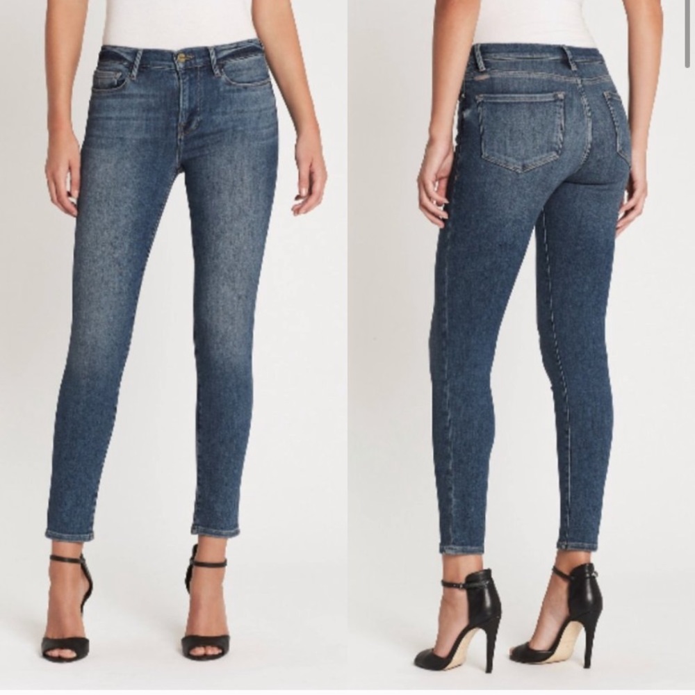 FRAME Le Skinny De Jeanne Jean